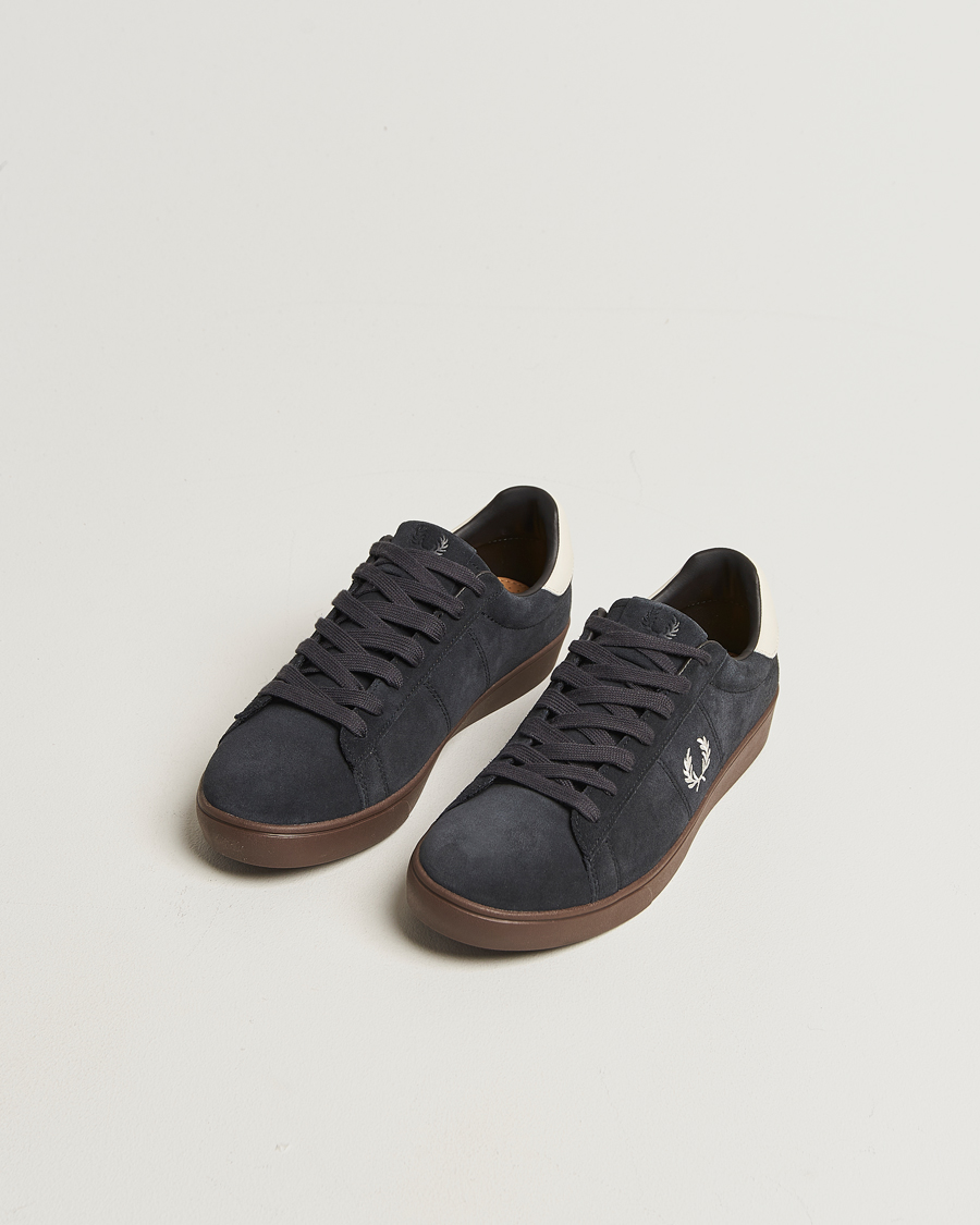 Men | Sneakers | Fred Perry | Spencer Suede Sneaker Anchor Grey