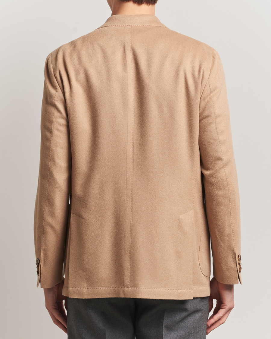 Men | Blazers | Oscar Jacobson | Farris Baby Camel Loro Piana Blazer Beige
