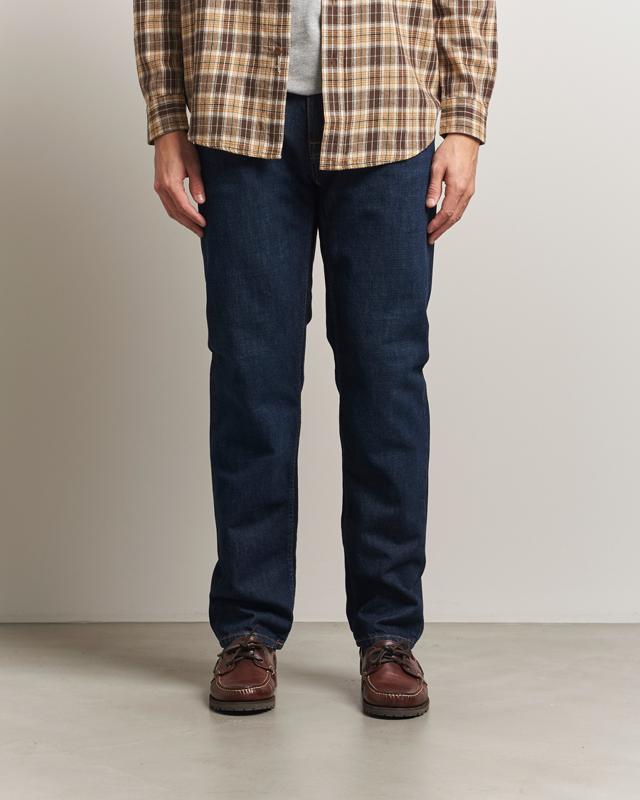 Men | Trousers | Nudie Jeans | Gritty Jackson Jeans Aged Indigo