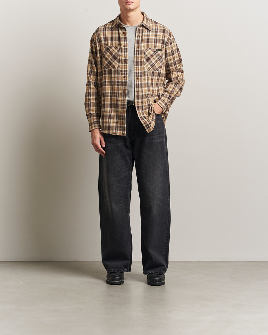 Men | Jeans | Nudie Jeans | Loud Larry Jeans Black Storm