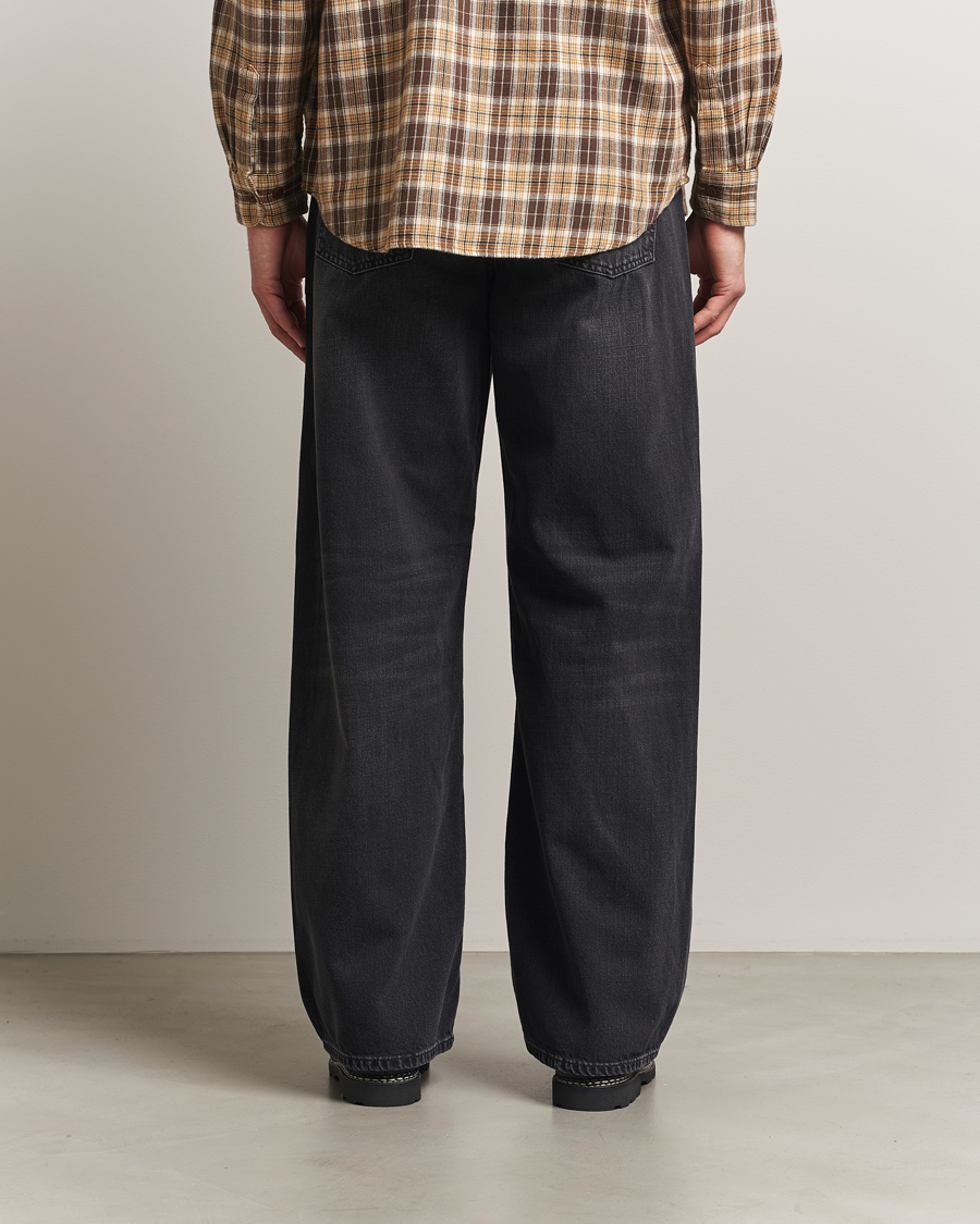 Men | Jeans | Nudie Jeans | Loud Larry Jeans Black Storm