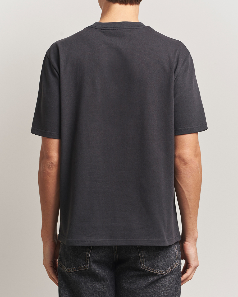 Men | T-Shirts | J.Lindeberg | Hale Printed Crew Neck T-Shirt Black
