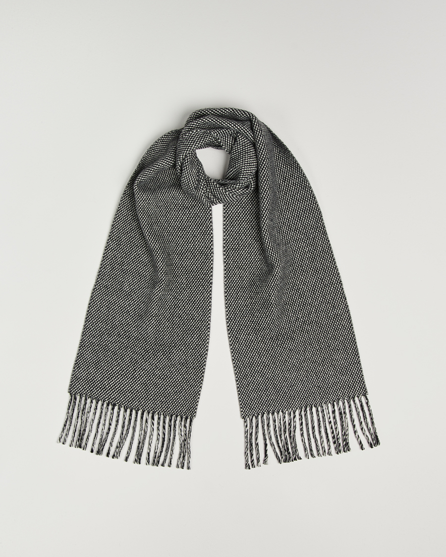 Men | Scarves | J.Lindeberg | Jared Scarf Black Melange