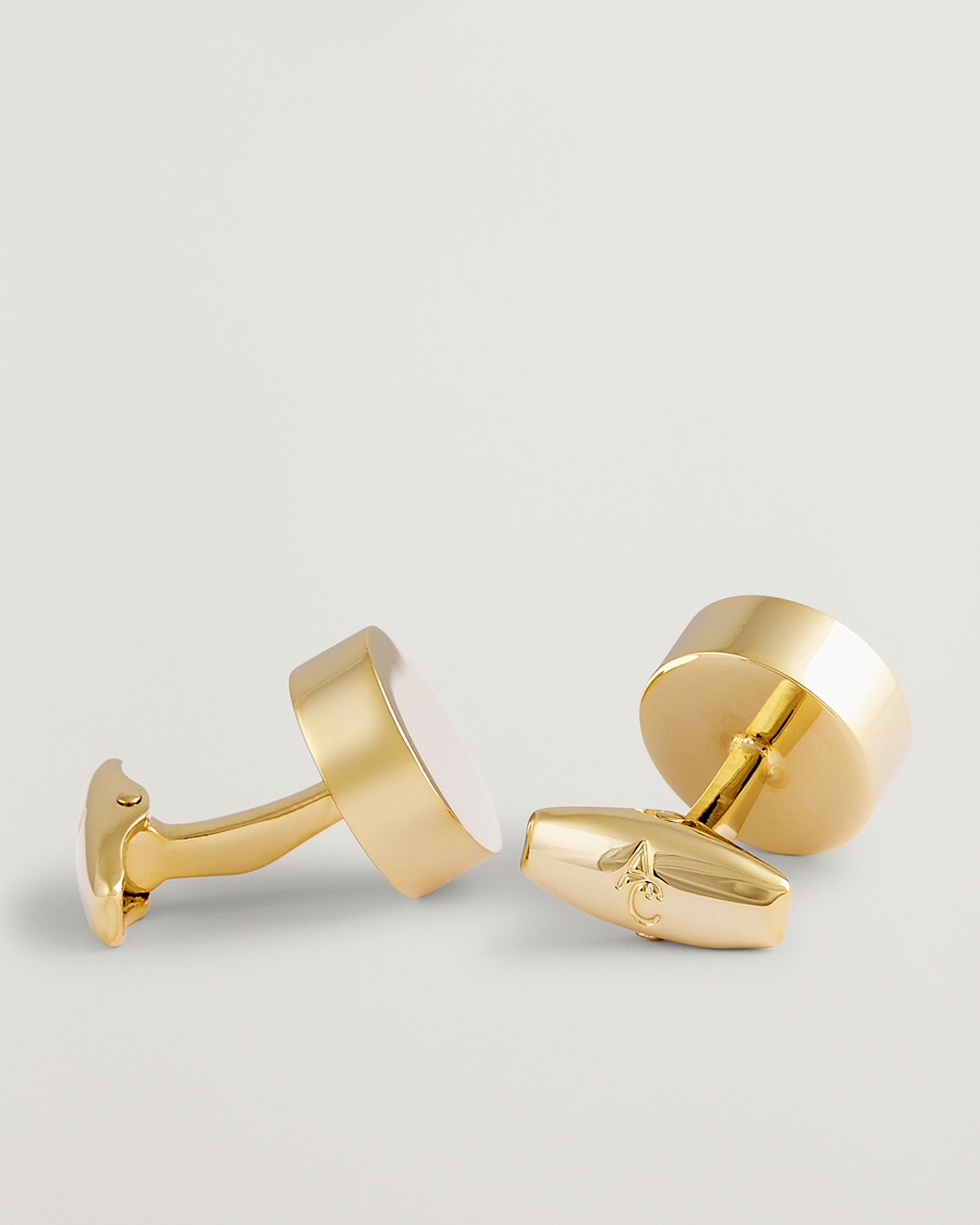 Men | Cufflinks | Amanda Christensen | Classic Cufflink Gold