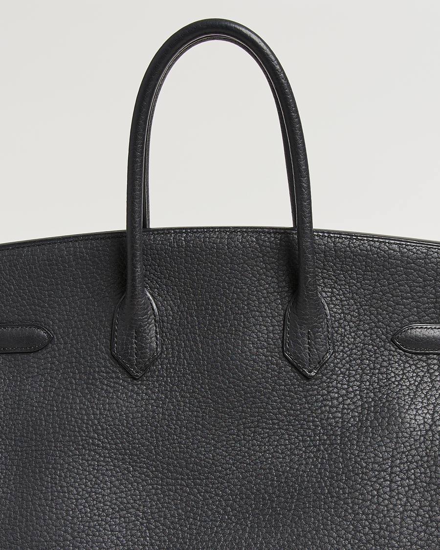 Men | Pre-Owned & Vintage Bags | Hermès Pre-Owned | Birkin 35 Fjord Leather Black