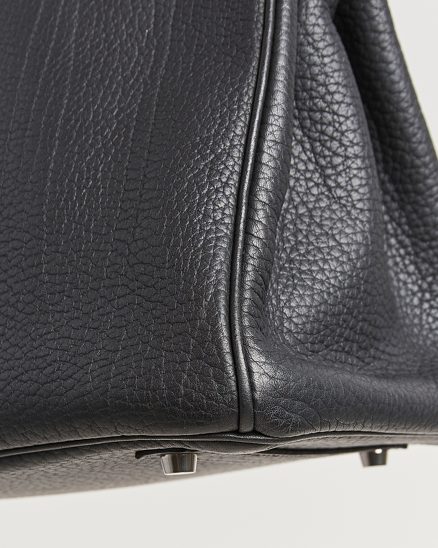 Men | Pre-Owned & Vintage Bags | Hermès Pre-Owned | Birkin 35 Fjord Leather Black