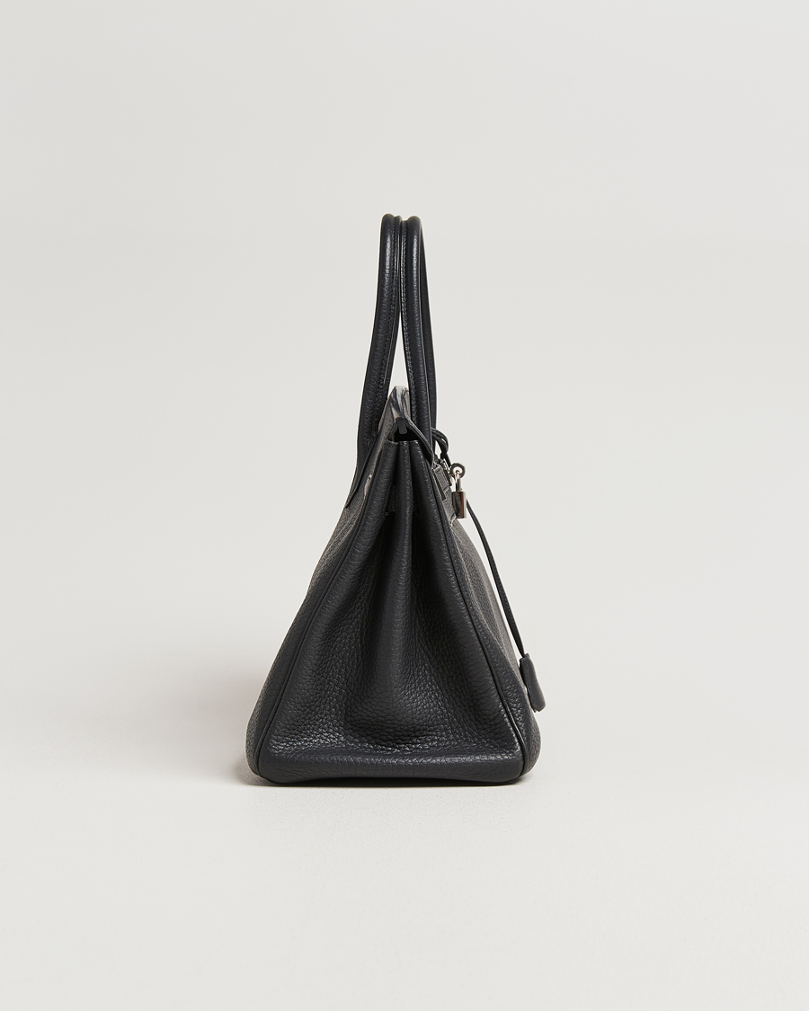 Men | Pre-Owned & Vintage Bags | Hermès Pre-Owned | Birkin 35 Fjord Leather Black