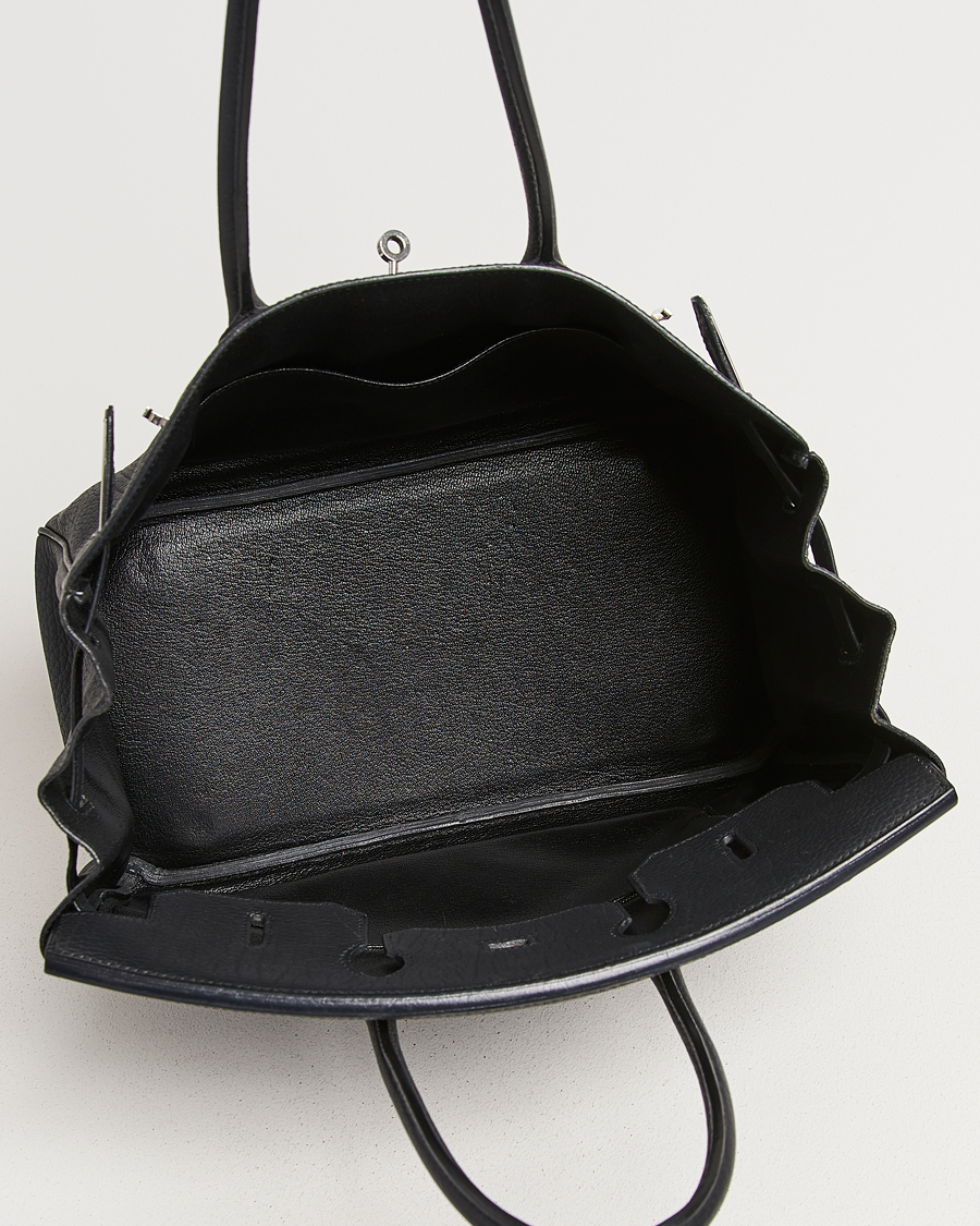 Men | Pre-Owned & Vintage Bags | Hermès Pre-Owned | Birkin 35 Fjord Leather Black