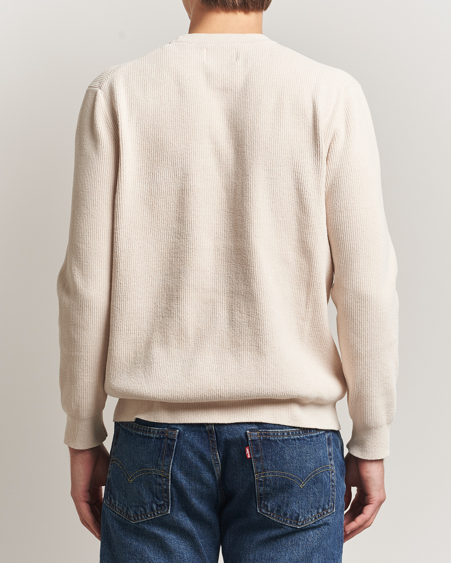 Men | Sweaters & Knitwear | NN07 | Danny Rib Knitted Crew Neck Ivory