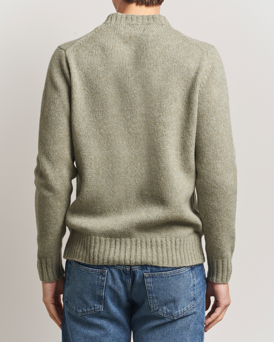Men | Sweaters & Knitwear | NN07 | Lee Wool Knitted Sweater Valley Green