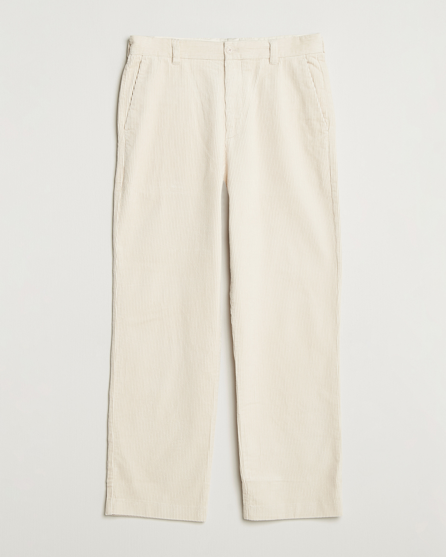 Men | Trousers | NN07 | Paw Relaxed Fit Corduroy Trousers Ivory
