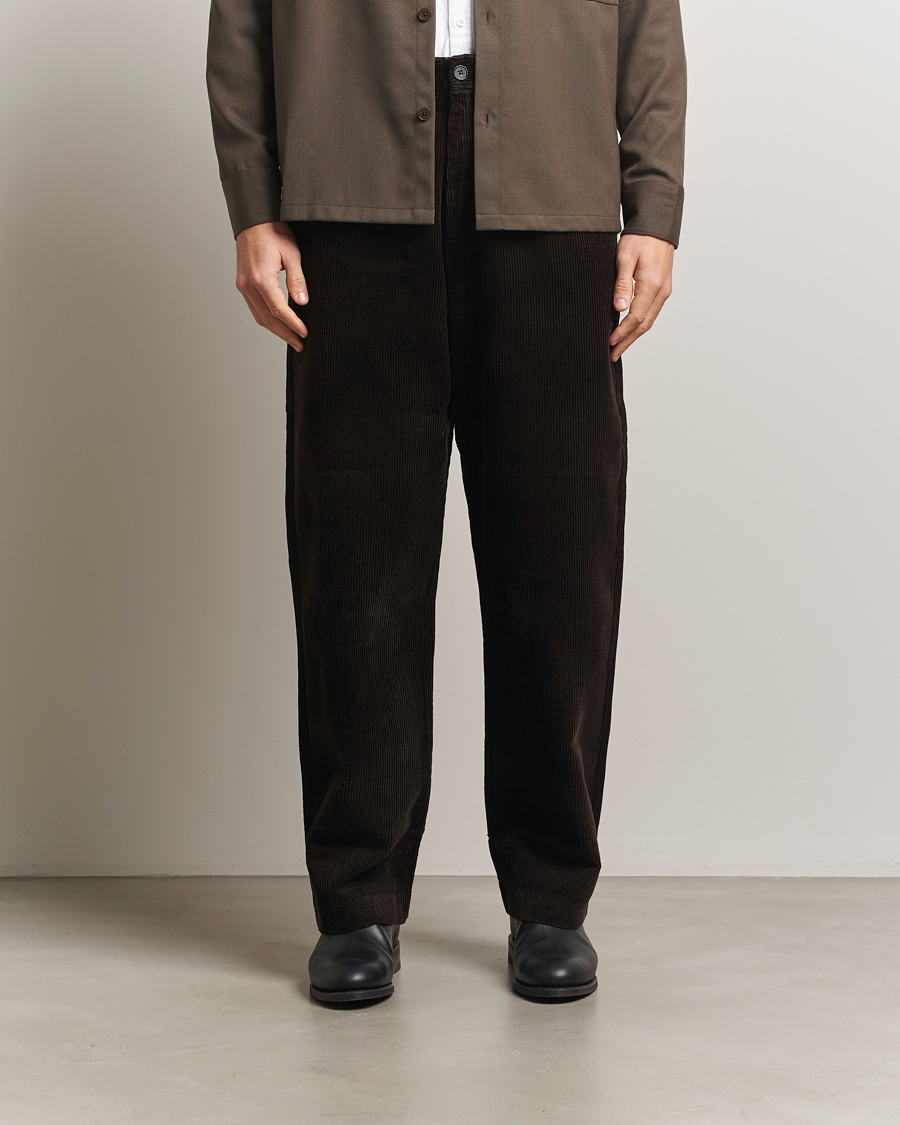 Men | Trousers | NN07 | Paw Relaxed Fit Corduroy Trousers Demitasse Brown