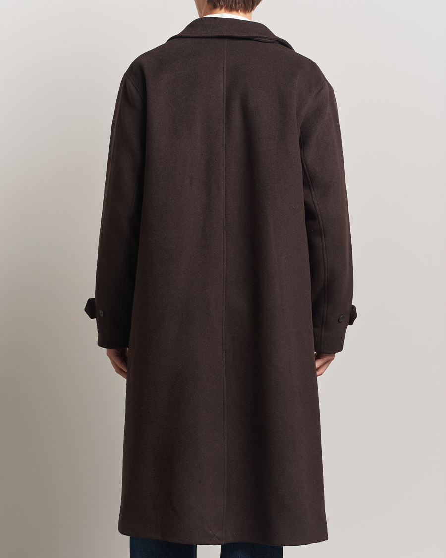 Men | Coats & Jackets | NN07 | Gibson Wool Coat Demitasse Brown