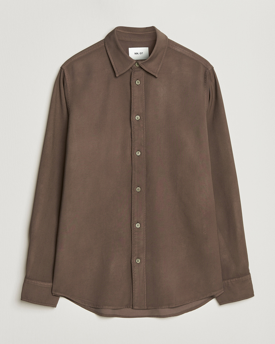 Men | Shirts | NN07 | Colby Viscose Shirt Mable Husk