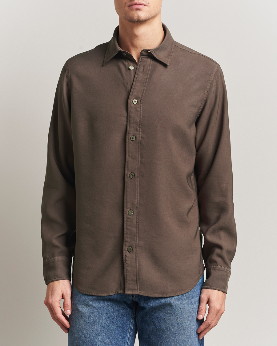 Men | Shirts | NN07 | Colby Viscose Shirt Mable Husk