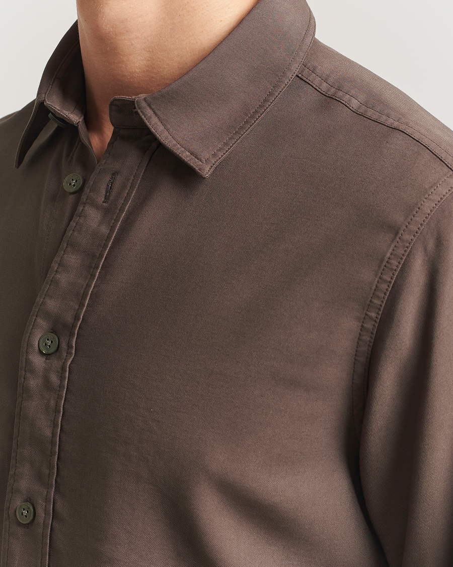 Men | Shirts | NN07 | Colby Viscose Shirt Mable Husk