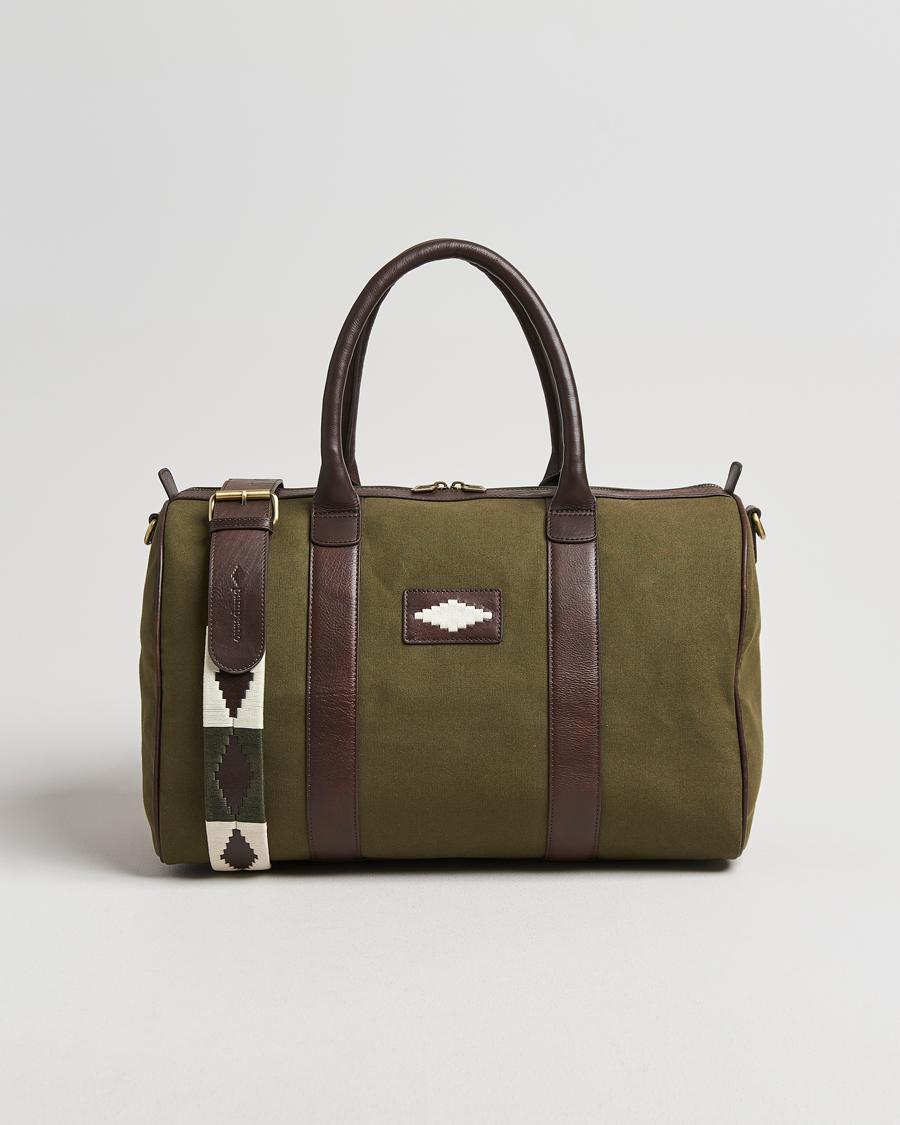 Men | Bags | Pampeano | Varon Small Canvas Weekend Bag Forest