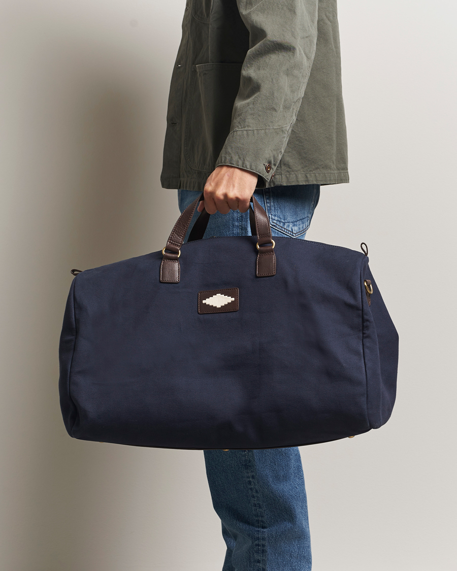 Men | Bags | Pampeano | Traje Canvas Holdall Navy