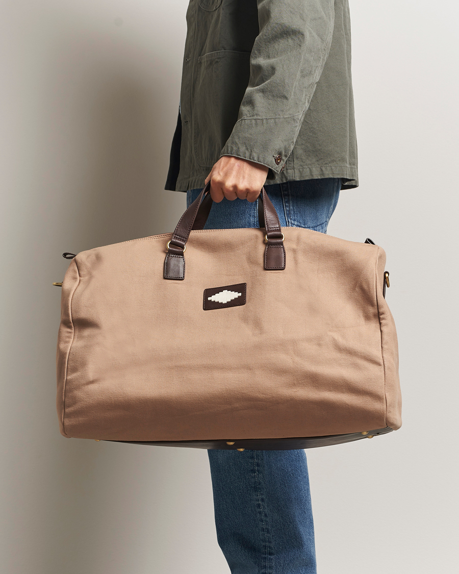 Men | Bags | Pampeano | Traje Canvas Holdall Sand