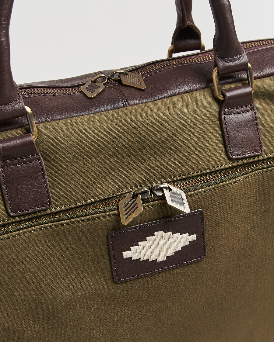 Men | Bags | Pampeano | Mensajero Canvas Briefcase Forest