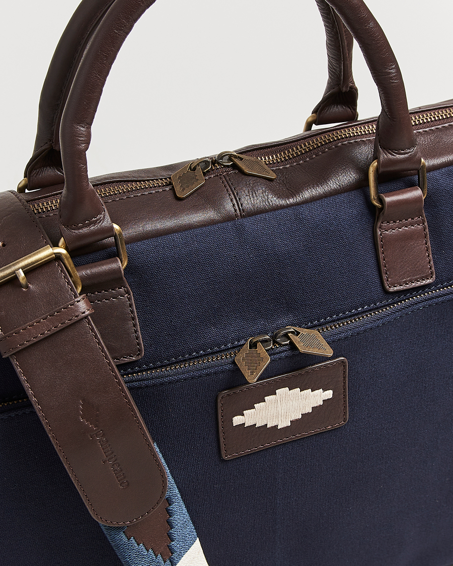 Men | Bags | Pampeano | Mensajero Canvas Briefcase Navy