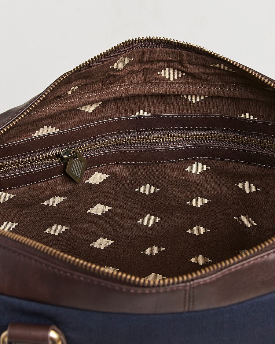 Men | Bags | Pampeano | Mensajero Canvas Briefcase Navy