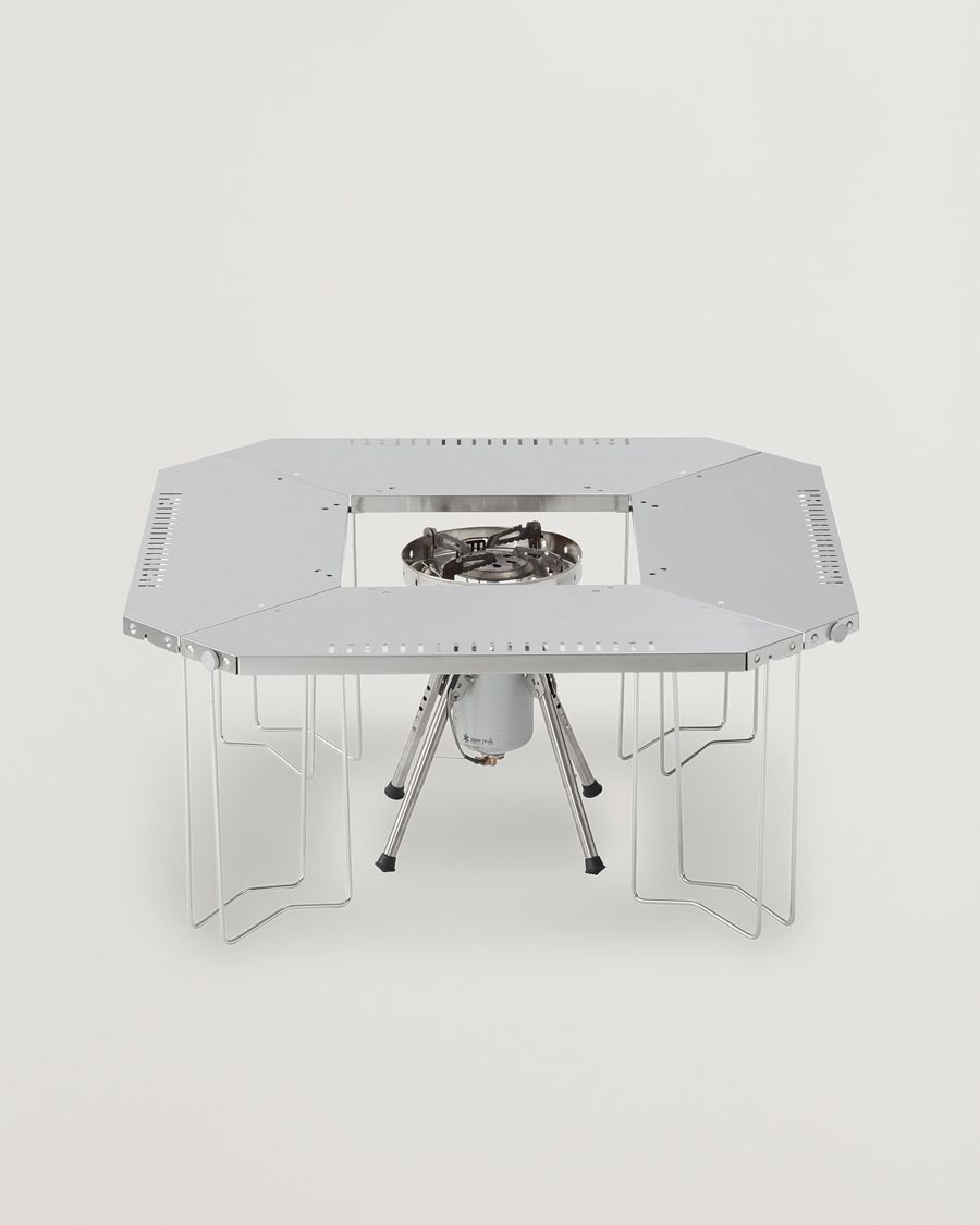 Men | Outdoor living | Snow Peak | Jikaro Firering Table Stainless Steel