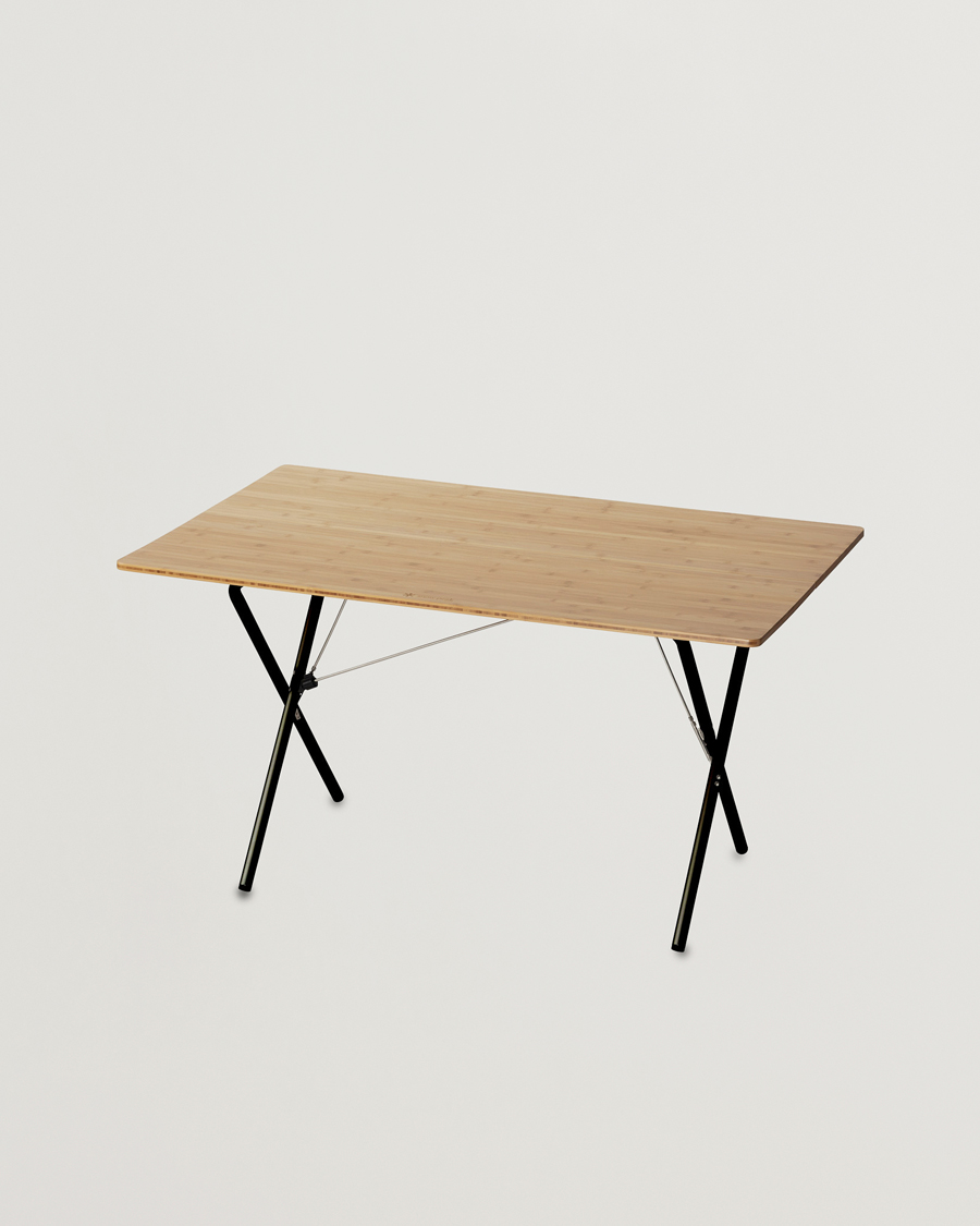 Men | Outdoor living | Snow Peak | Single Action Table Large Bamboo