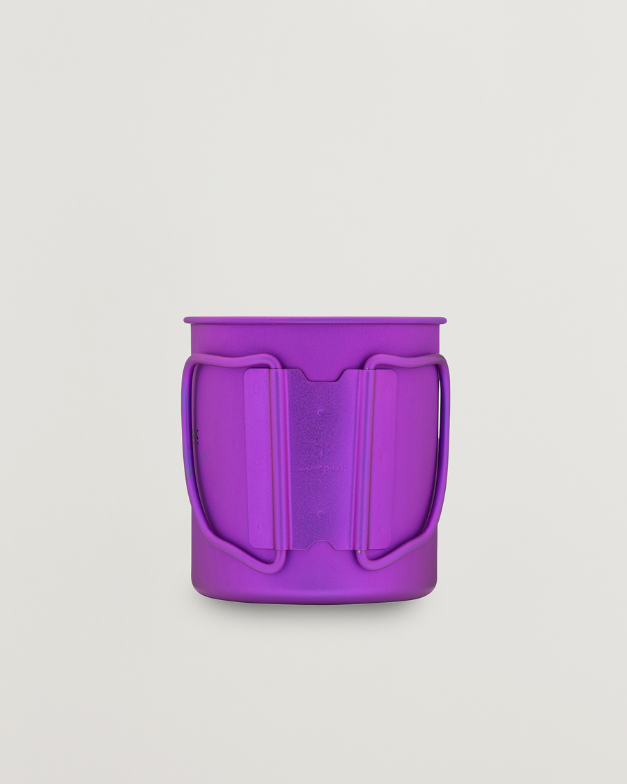 Men | Outdoor living | Snow Peak | Single Wall Mug 450 Purple Titanium