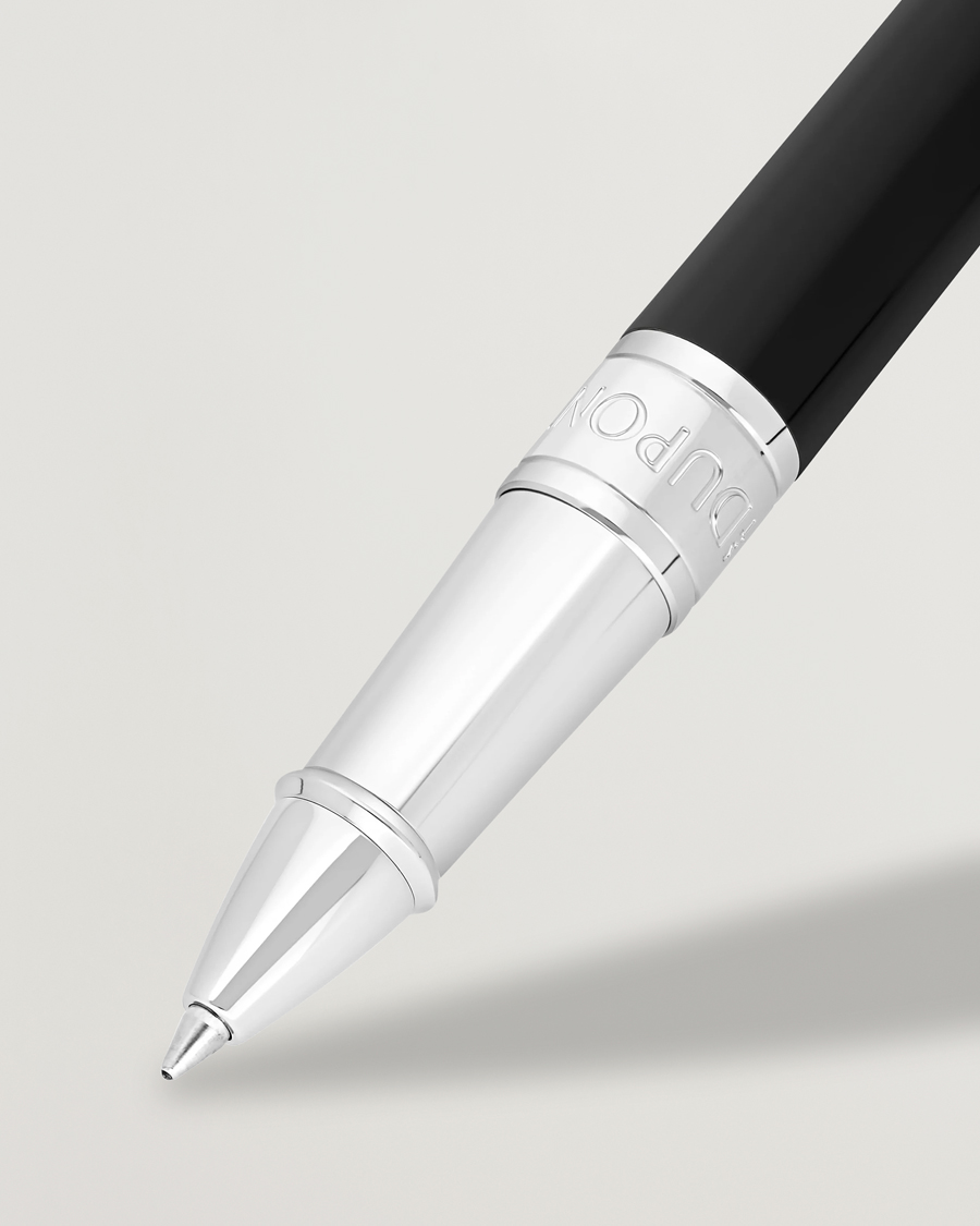 Men | Pens | S.T. Dupont | D-Initial Rollerball Pen Black/Chrome