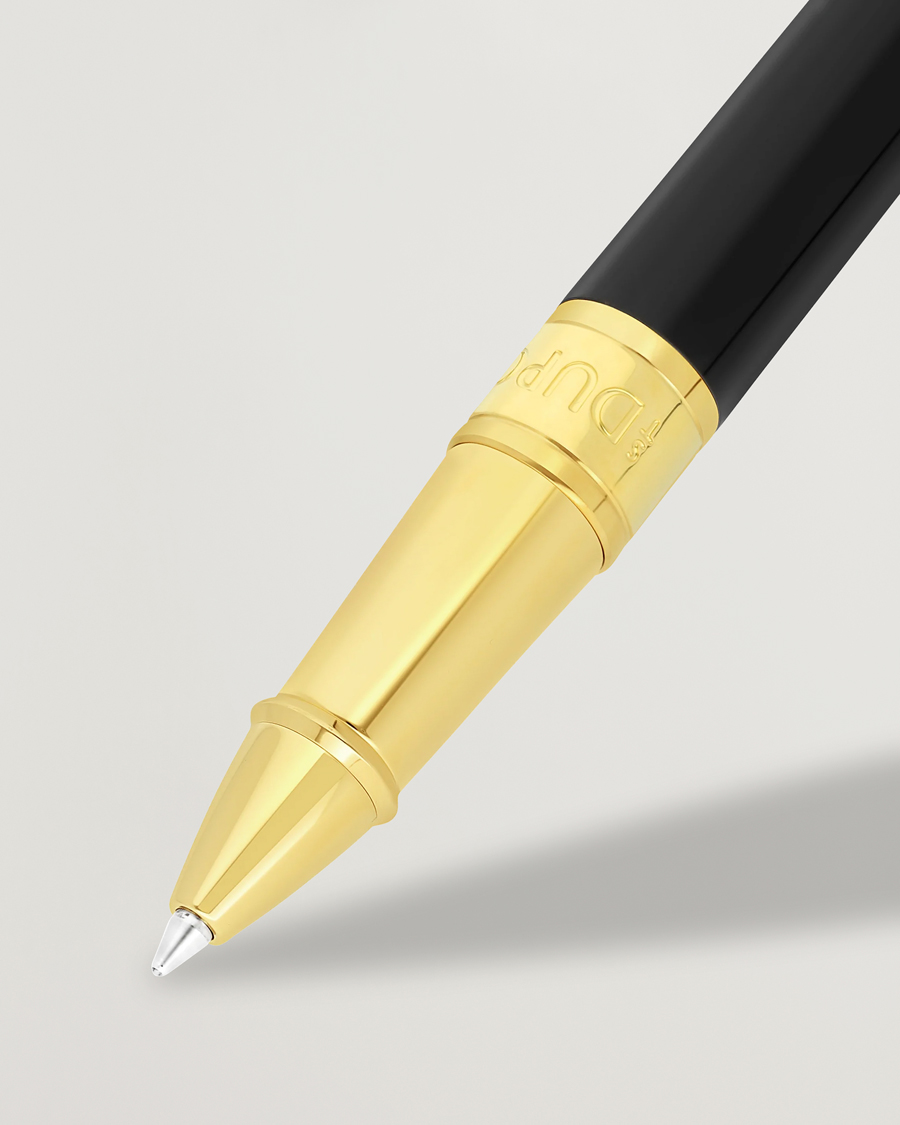 Men | Pens | S.T. Dupont | D-Initial Rollerball Pen Black/Golden
