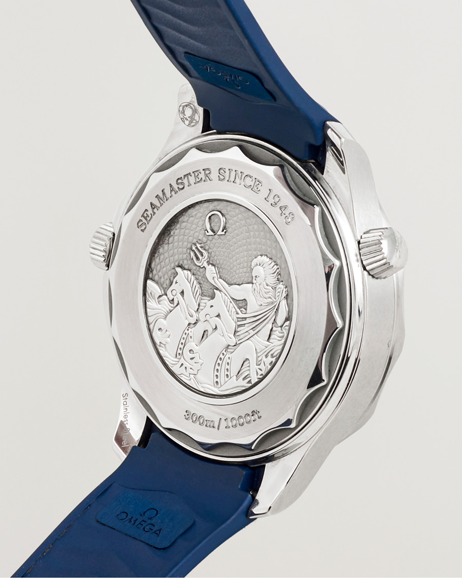 Men | Pre-Owned & Vintage Watches | Omega Pre-Owned | Summer Blue Seamaster Diver 300m 75th