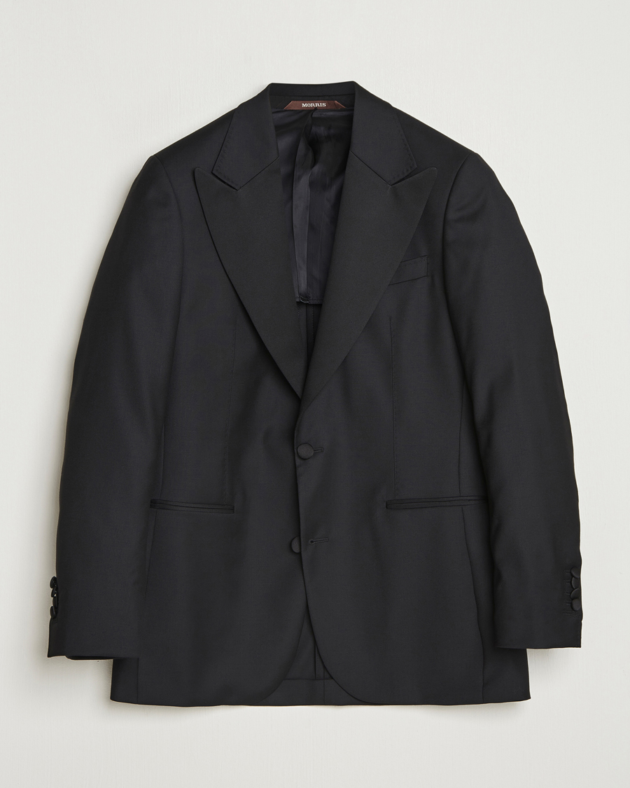 Men | Blazers | Morris | Loro Piana Tuxedo Jacket Black