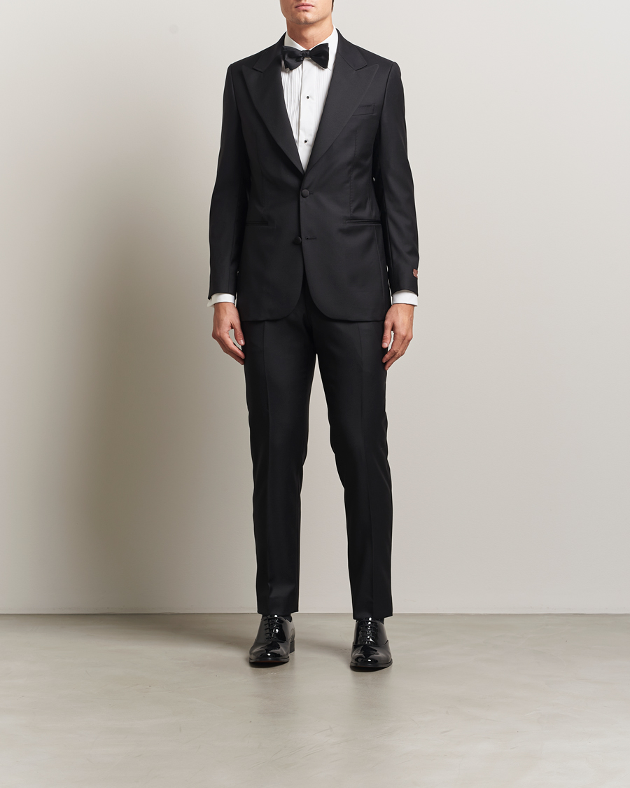 Men | Blazers | Morris | Loro Piana Tuxedo Jacket Black