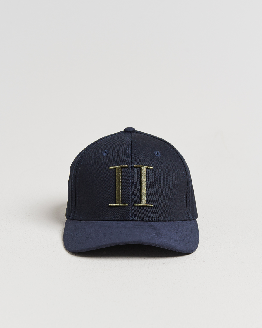 Men | Hats & Caps | LES DEUX | Baseball Cap Suede II Dark Navy Blue