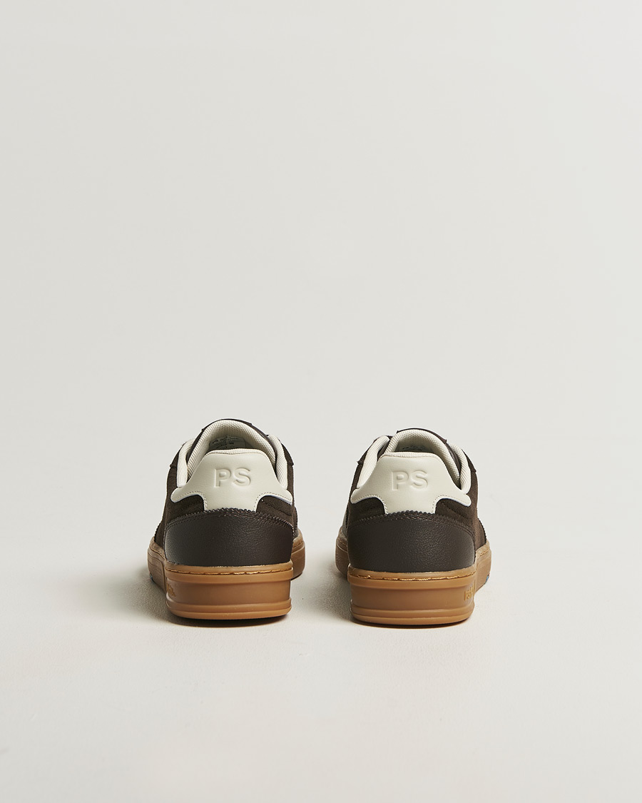 Men | Sneakers | PS Paul Smith | Hillstar Suede/Leather Sneaker Dark Brown