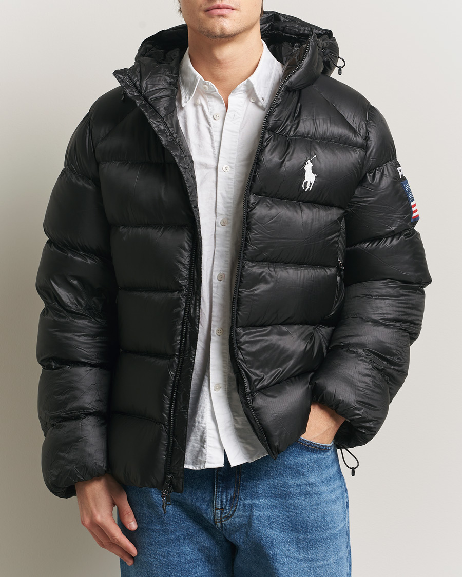 【90s】Ralph Lauren black denim mods coat Polo Ralph Lauren USA Hawthorne Jacket Polo Black at CareOfCarl.com