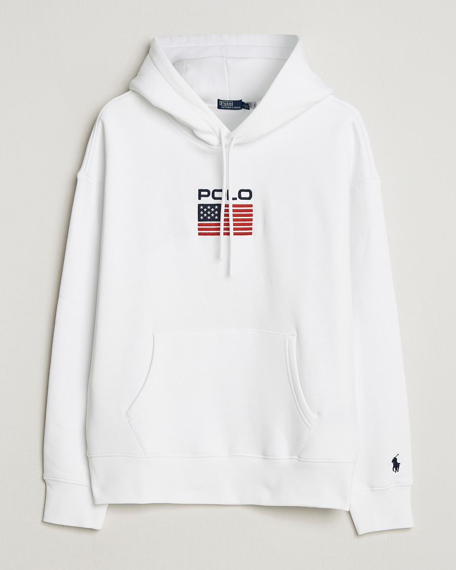 Men | Sweaters & Knitwear | Polo Ralph Lauren | USA Hoodie White