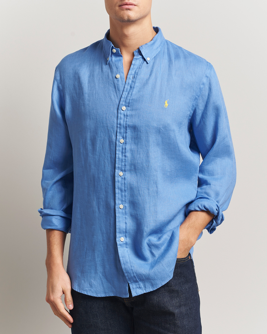 Men | Shirts | Polo Ralph Lauren | Slim Fit Linen Shirt Harbour Island