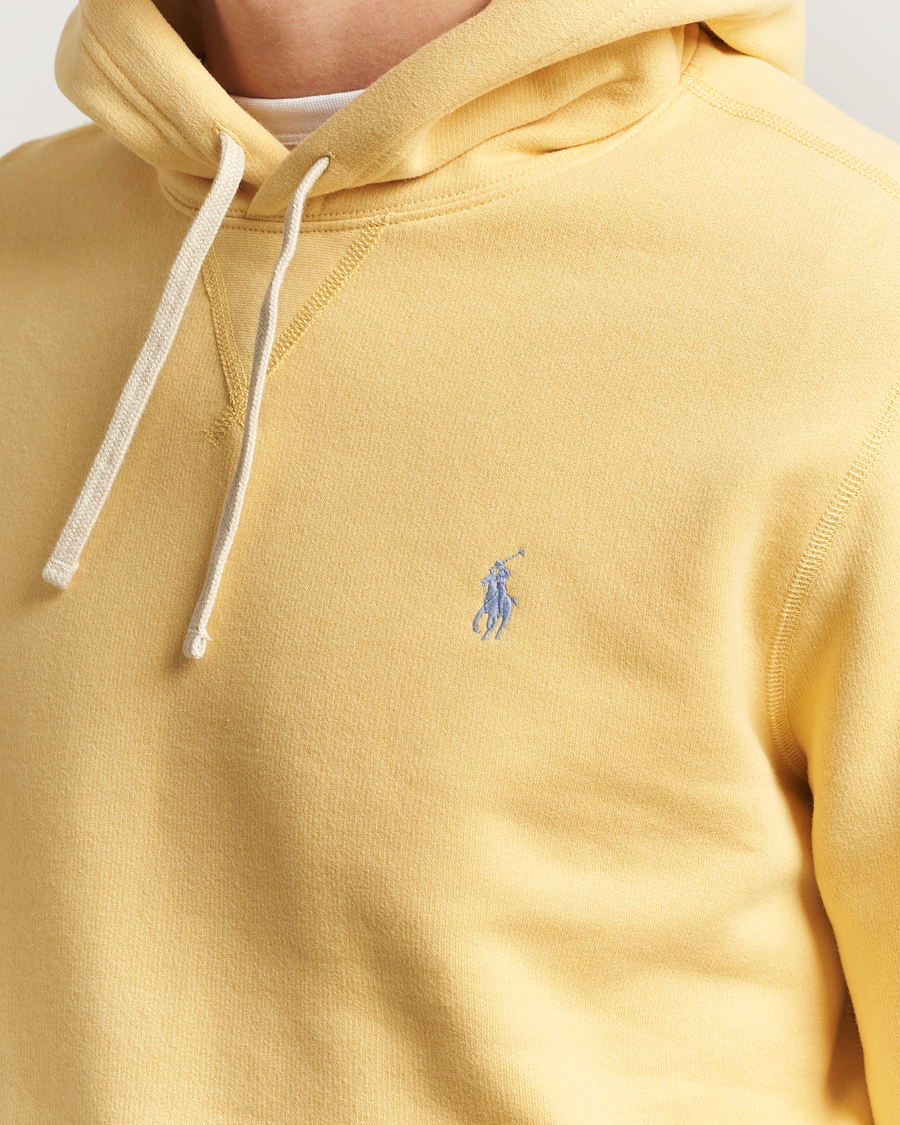 Men | Polo Shirts | Polo Ralph Lauren | RL Fleece Hoodie Corn Yellow