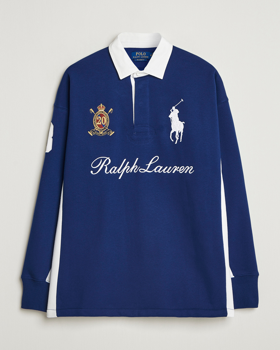 Polo Ralph Lauren Big Pony Rugby Sweater Fall Royal at CareOfCarl.com