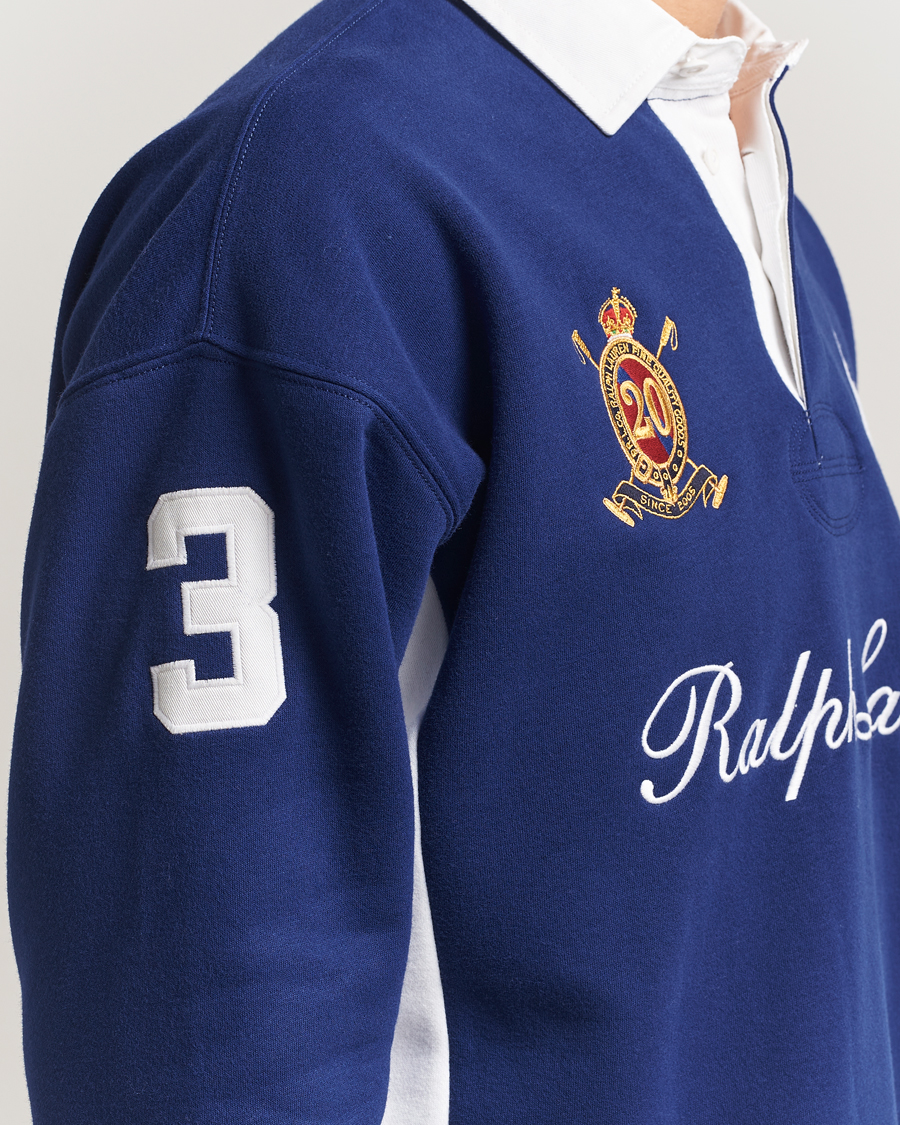 Polo Ralph Lauren Big Pony Rugby Sweater Fall Royal at CareOfCarl.com
