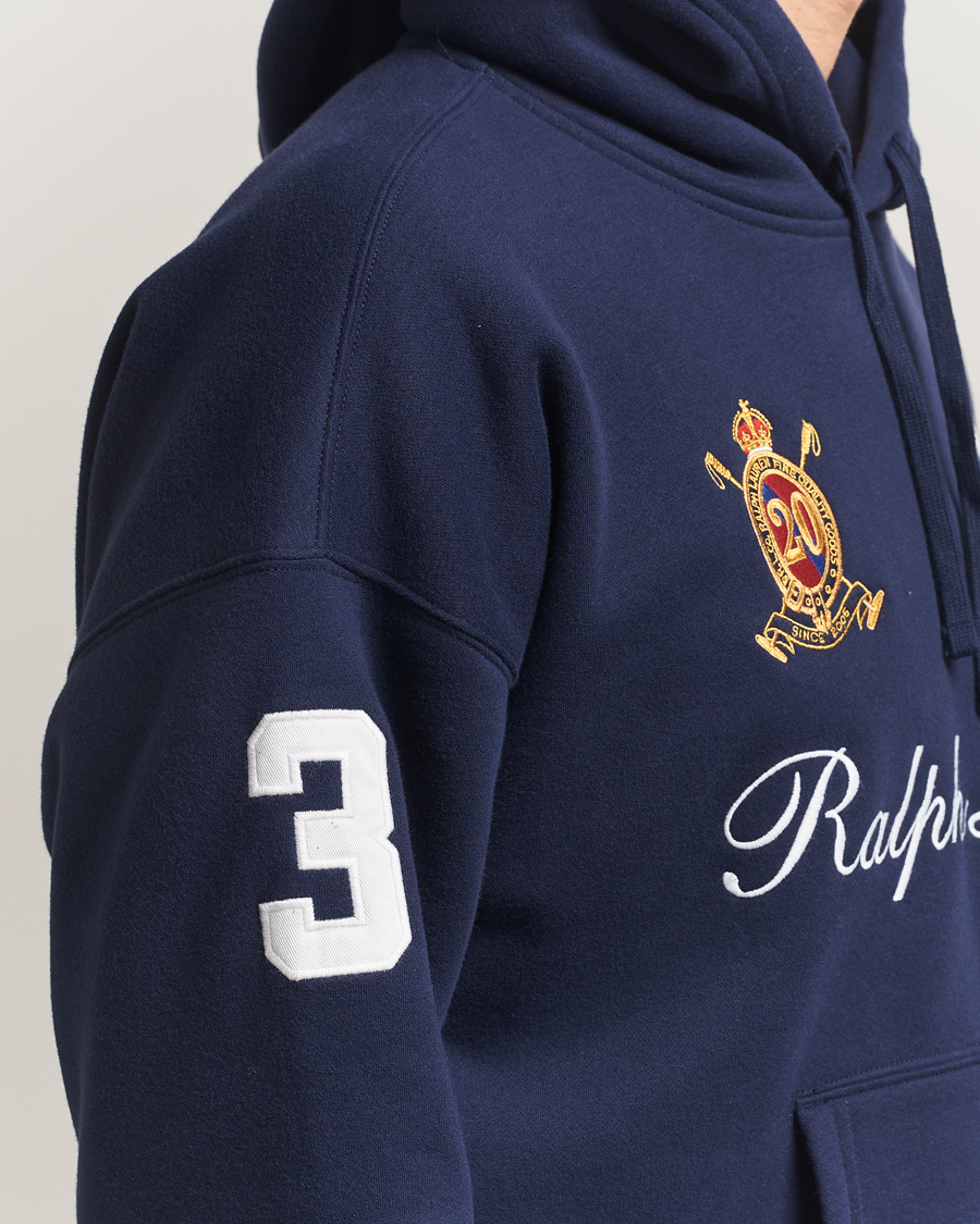 Men | Sweaters & Knitwear | Polo Ralph Lauren | Big Pony Hoodie Cruise Navy