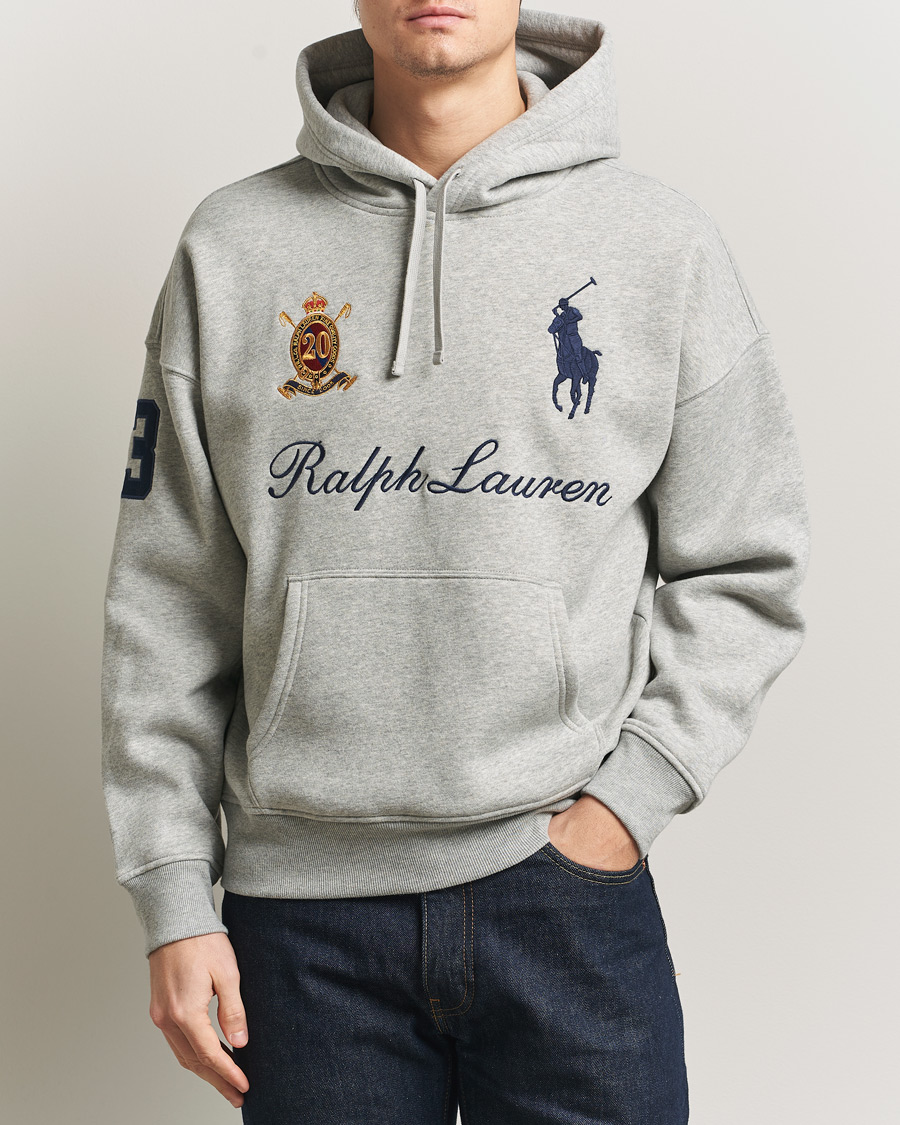 polo Ralph Lauren パーカー swag Polo Ralph Lauren Big Pony Hoodie Andover Heather at CareOfCarl.com