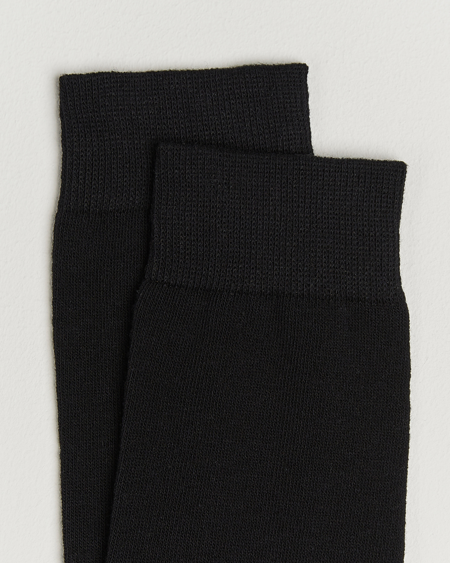 Men | Underwear & Socks | Care with Carl | 10-Pack Solid Cotton Socks BLACK