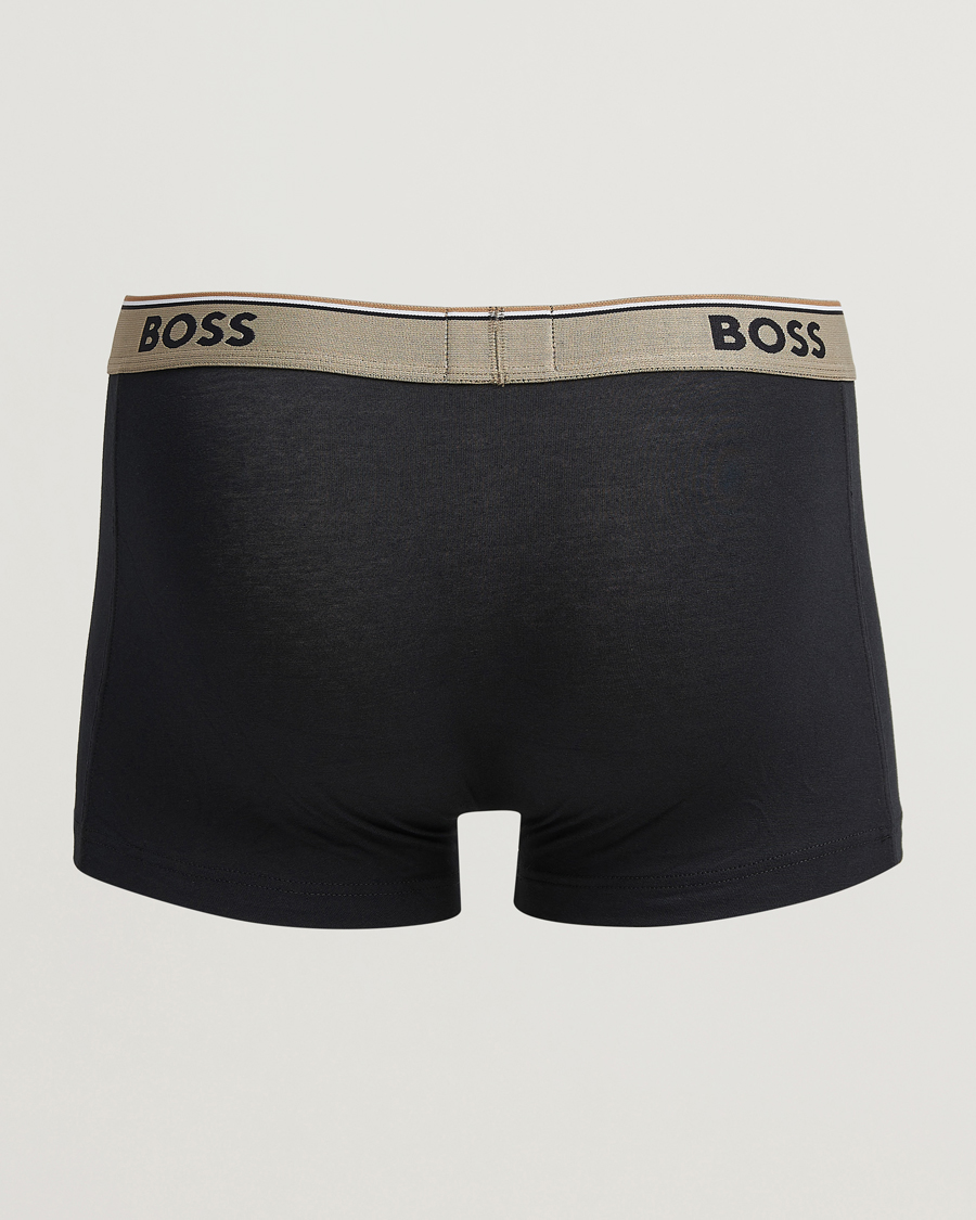 Men | Underwear & Socks | BOSS BLACK | 3-Pack Trunk Black