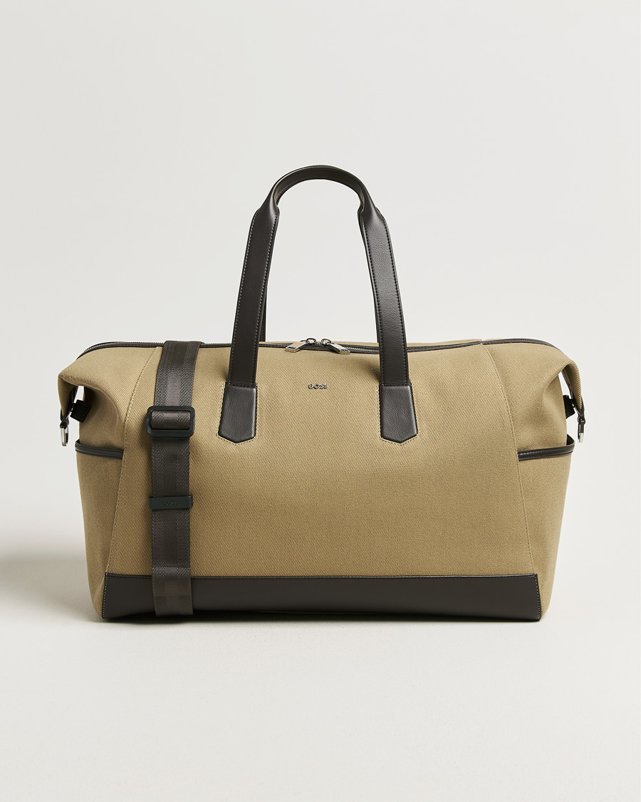 Men | Bags | BOSS BLACK | Dakkar Holdall Dark Beige