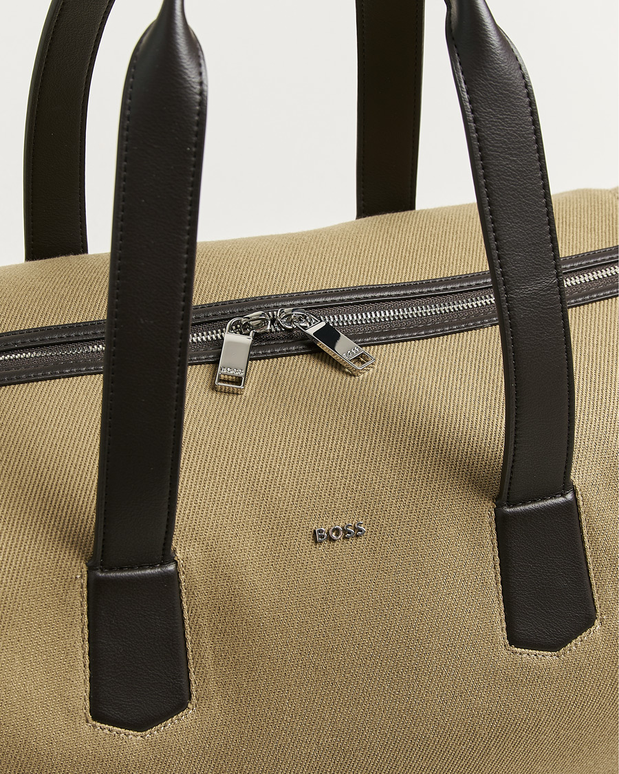 Men | Bags | BOSS BLACK | Dakkar Holdall Dark Beige