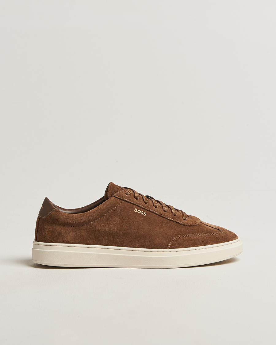 Men | Sneakers | BOSS BLACK | Kieran Suede Sneaker Medium Beige
