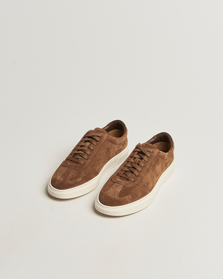 Men | Sneakers | BOSS BLACK | Kieran Suede Sneaker Medium Beige